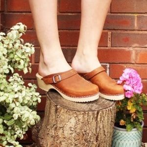 Lotta From Stockholm Classic Clogs Tan